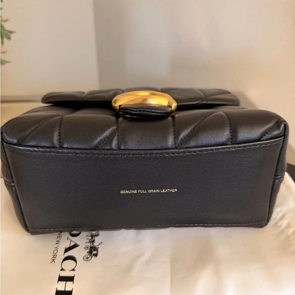 Coach Tabby Top Handle Bag With Quilting